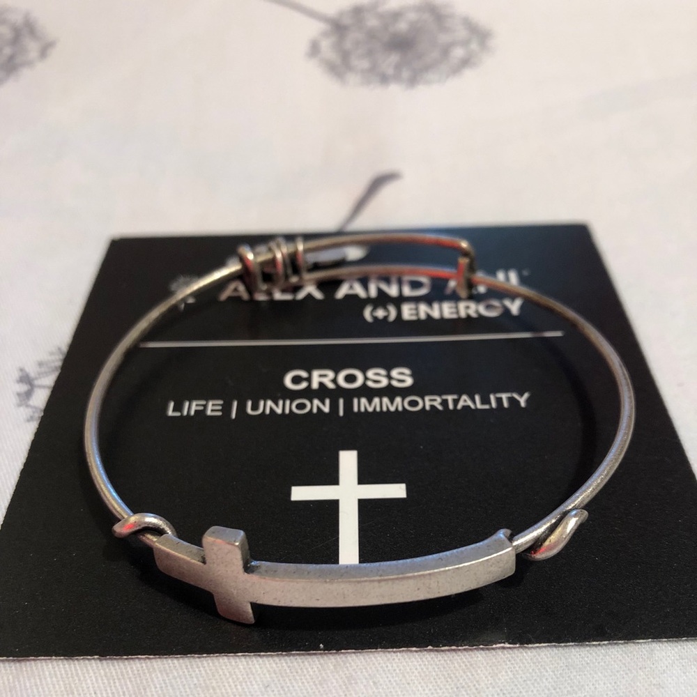Alex and Ani Cross Bracelet